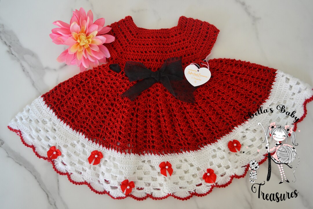 0-3 Months Baby Girl Dress Set, Crochet Dress, Baby Shower Gift, Baby Gift, Infant Clothes | MakerPlace by Michaels 0-3 Months Baby Girl Dress Set, Crochet Dress, Baby Shower Gift, Baby Gift, Infant Clothes | MakerPlace by Michaels